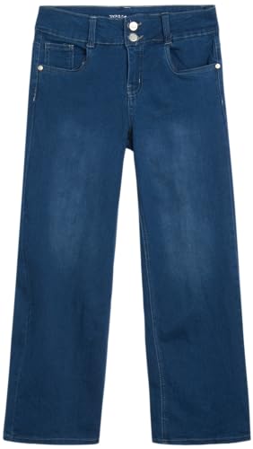 Real Love Girls' Jeans - Flare Bell Bottom Jeans - Boot Cut Stretch Denim Blue Jeans for Girls (7-16)
