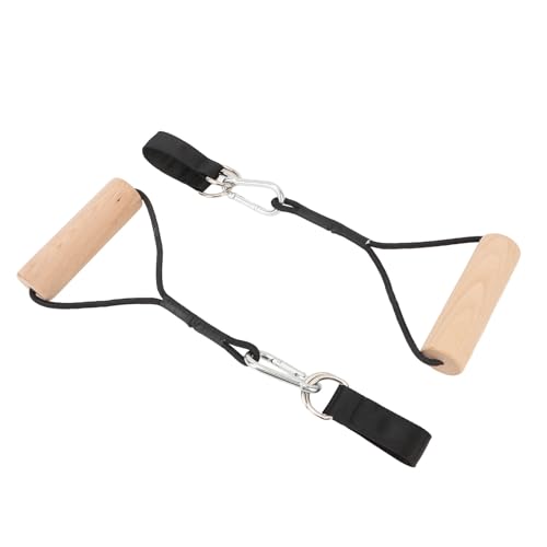 Anillas Gimnasia de Madera Portátiles con Bolsa miniatura 6