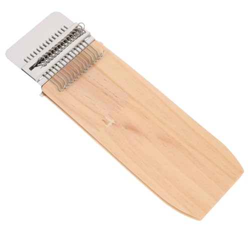 BEBEMOKO 1Set Weaving Small Craft Weaving Tool with Hooks for Clothing Mending and DIY Projects Easy to Store for Parent Activities