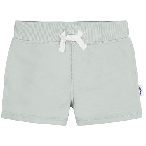 Image of Gerber Baby Boys' Toddler 3-Pack Pull-on Knit Shorts