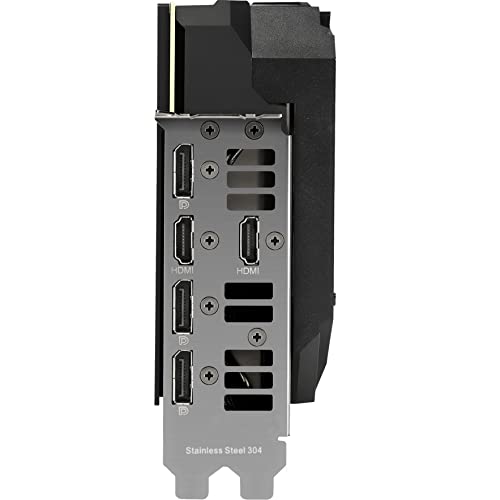 Image of ASUS ROG Strix NVIDIA GeForce RTX 3060 Ti V2 OC Edition Gaming Graphics Card (PCIe 4.0, 8GB GDDR6, LHR, HDMI 2.1, DisplayPort 1.4a, Axial-tech Fan Design, 2.9-slot, Super Alloy Power II, GPU Tweak II)