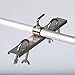 Ash & Ember 13W Tripod Rotisserie Roaster Stand, Rated 85 LB, Adjustable Height Open Fire Roaster, Round Stainless Steel Spit Rod, Electric BBQ Grill Stand for Pork, Chicken, Lamb, or Goat