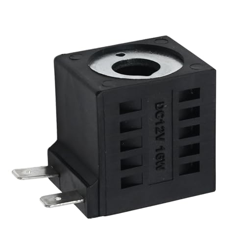 Image of 10225-96 Solenoid Coil 12V DC 9.0 Ohms 1.33 Amps 16W Hydraulic Power Unit Replacement for Valve Stem Series 08 80 88 98