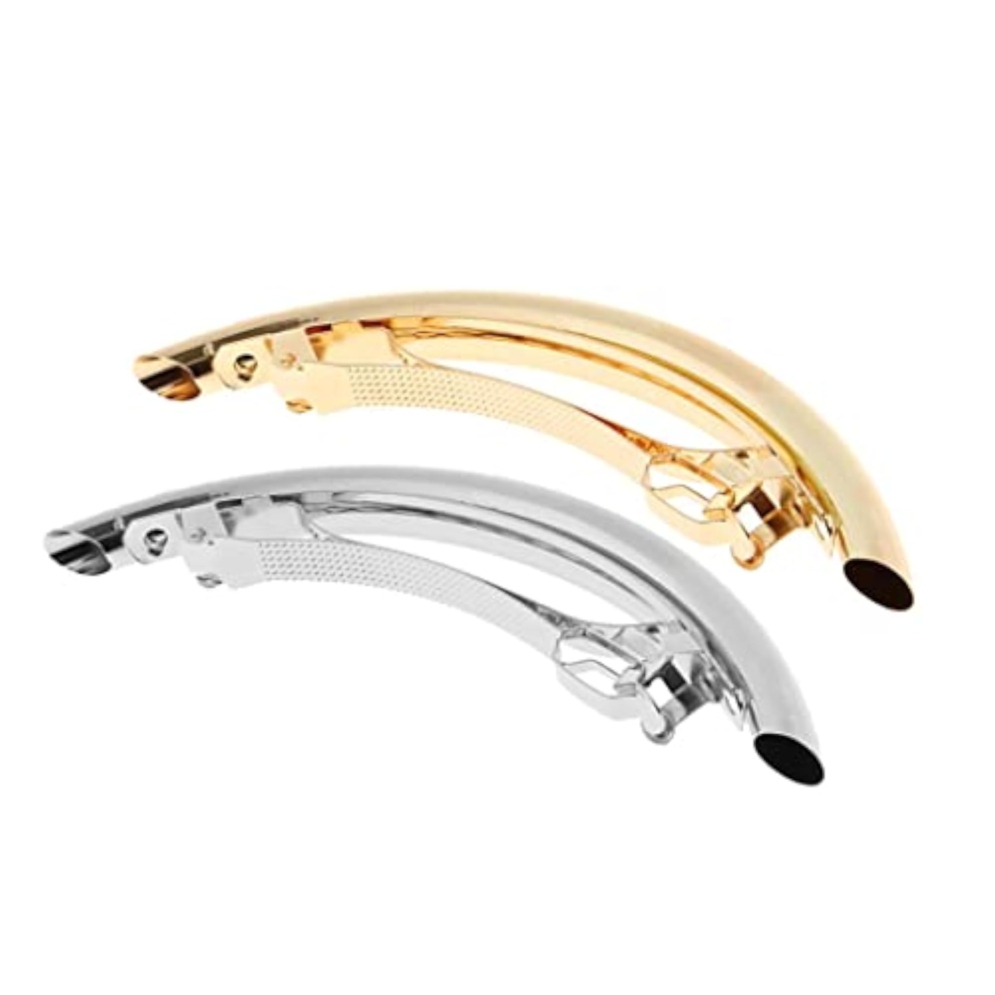 Automatic Tube French Barrette Hair Clip Pin