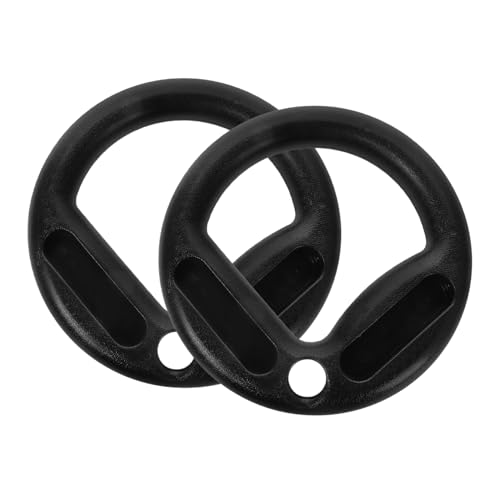 GAROZATION 2pcs Gymnastic Hanging Rings Pull up Rings Exercise for Pull up Bar Gym Accessories Workout