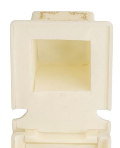 Image of Judaica Place Plastic Rashi Tefillin Holder for Righty Sizes 33-35 (Pearl, 34)