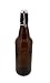 Swing Top Bottles w/Caps - 16.9oz, Amber Glass, Reusable for Homebrew - 6 pack