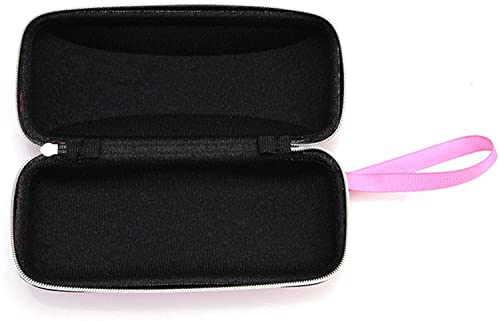 Estojo portátil para óculos com zíper, estojo de óculos de sol de favo de mel caixa protetora para h