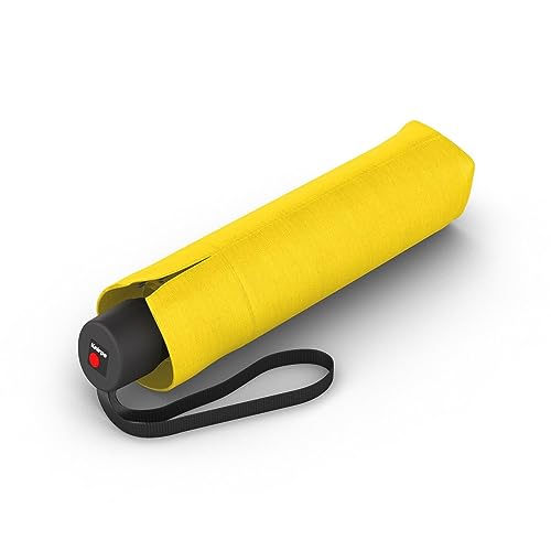 Knirps Regenschirm I.050 Medium Manual sun mit Schirmtasche I kleiner Handöffner Taschenschirm für unterwegs I windstabiler & leichter Mini Schirm