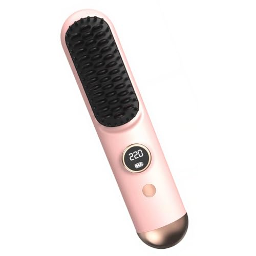 Go Brush Pro 2026 Cepillo alisador de cabello inalámbrico miniatura 1