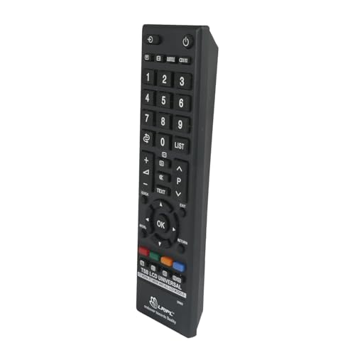 Image of CT-90454 Universal Remote Control Compatible with Toshiba LED LCD TV | Replacement TV Remote | Infrared Remote Control for Toshiba Television