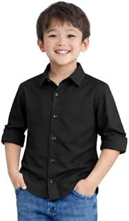 YYQ Boys Casual Wear Full Sleeve Shirts – Single, Soft Cotton Blend for Boys Price In India