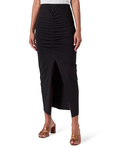 ONLY Falda de Punto para Mujer, Negro, S