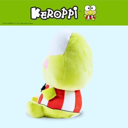 Image of Franco Calm Keroppi Bedding Super Soft Plush Calming 3Lb Weighted Cuddle Pillow Buddy, Comfort Pillow, (Officially Licensed Product)