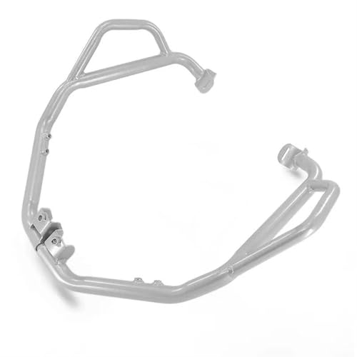 Crash bars moteur argent NC750X pour rouler sans peur des chutes de cadre