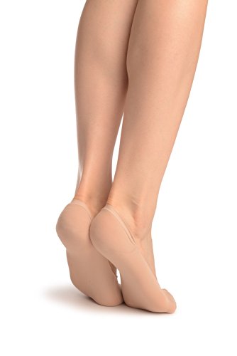 LissKiss Beige Opaque Footies 40 Den - Footsies Socks3
