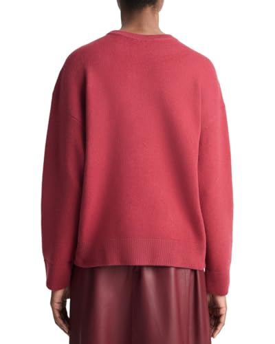 Vince Structured Crewneck Wool-Blend Pullover2