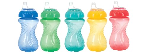 Image of Nuby No-Spill Easy Grip Cup, 10 Ounce, Colors May Vary, 1 Pack