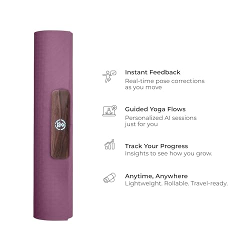 Smart Mat Gen3 - Dark Grey| AI Powered Yoga Mats For Home Workout | Lightweight Yoga Mats of 6mm | Real Time Tracking Exercise Mats For Men & Women - Image 4