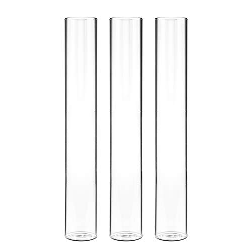 Kingbuy 3 Pack Glass Test Tube Propagation Vase Hydroponic Cuttings Planter by Kingbuy - Used condition - US$11.54