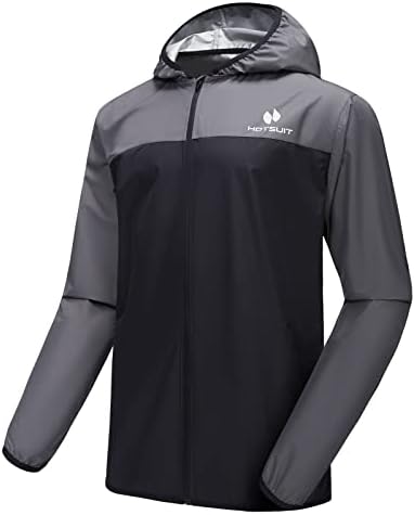 HOTSUIT Sauna Suit for Men Sweat Suits Gym Workout Exercise Sauna Jacket Pant Full Body