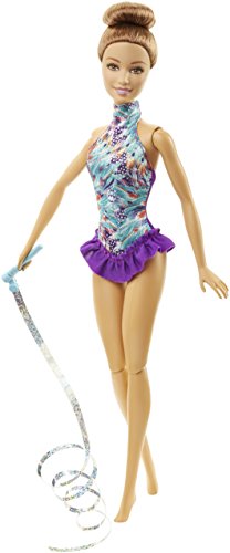 Barbie Gymnastics Doll, Brunette