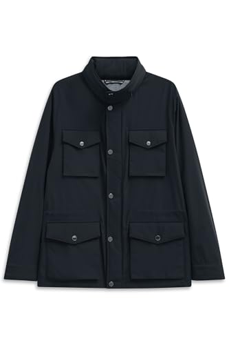 Veste demi-saison bugatti bleu marine 50 vêtement mi-saison homme 879400-81036