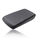 PIT66 Center Console Armrest Lid Cover, Compatible with 2008-2010 Dodge Charger Black