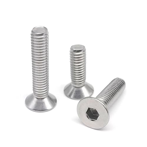 10/50X M1.6 M2 M2.5 M3 M4 M5 M6 DIN7991 ubN O[h10.9 304 XeX| ZpZp\PbgtbgM{g˂(304 stainless steel,50MM_M3 50PCS)