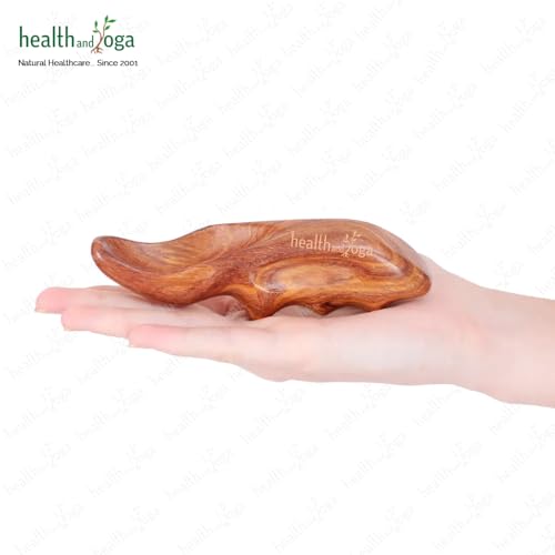Image of HealthAndYoga NatureSooth Thumb Saver Wooden Massage Tool - Deep Tissue, Acupressure, Trigger Point Pain Relief - For Intense Pressure on Back, Legs & Arms without Straining the Thumb or Fingers