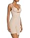 SPANX Shapewear for Women Thinstincts Open-Bust Mid-Thigh Bodysuit (Regular and Plus Sizes) Soft Nude MD