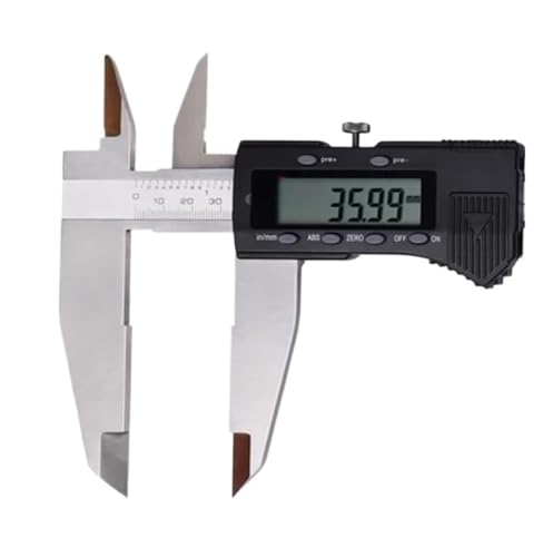 SXYKXYDL Calibrador Digital Vernier de 1000 mm y 40 Pulgadas, 0-1000 mm, 800 mm y 600 mm, de Doble mordaza, Resistente, micrómetro de Calibre Grueso (0-300 mm)