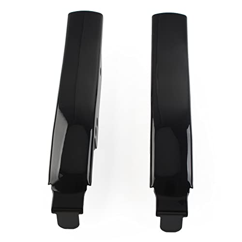 FSFY 1 Par Paneles de Relleno para Guardabarros Trasero-Alforja para Harley Touring Electra Glide FLHT 93-08, Negro miniatura 6