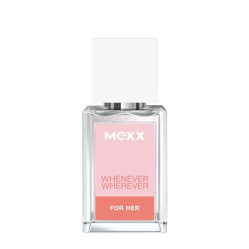 Mexx Whenever Wherever Eau de Toilette pour Femme Parfum Fraîche Floral Fruité 15 ml
