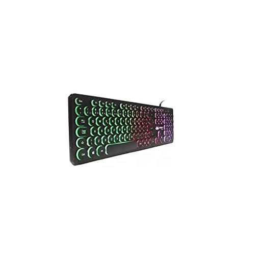 Teclado Gamer Led Rgb Iluminado Semi Mecânico Abnt2 Knup KP-2059