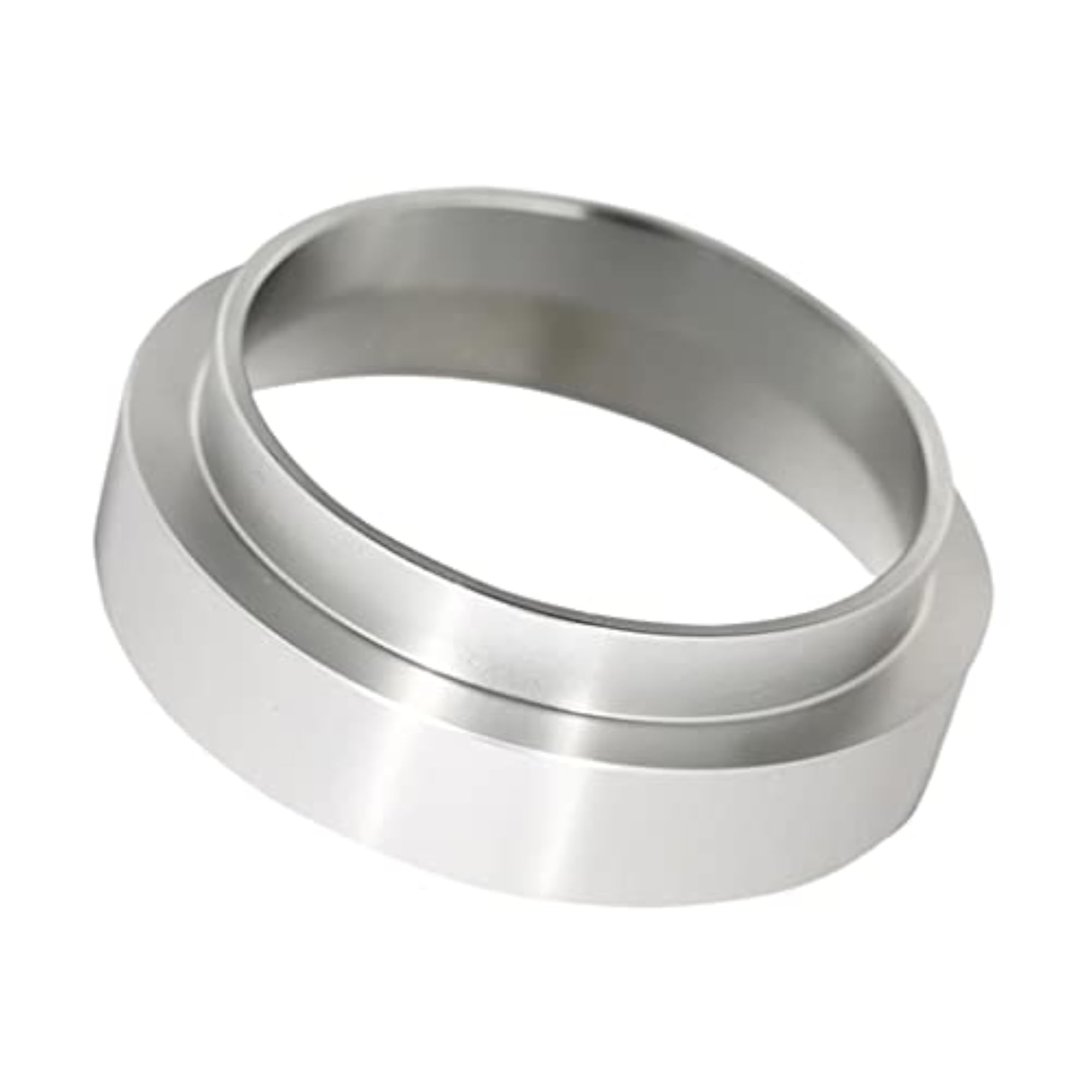 Coffee Dosing Ring Replacement Funnel, Aluminum, Silver 58mm