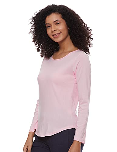 Image of A.T.U.N. (ALL THINGS UBER NICE) Womens Printed Cotton Long Sleeve Regular T-Shirt (Pack of 3)