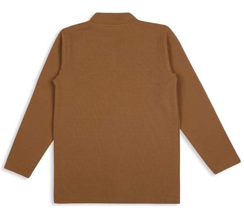 Image of Boys Full Sleeves Solid Jacket and T-Shirt