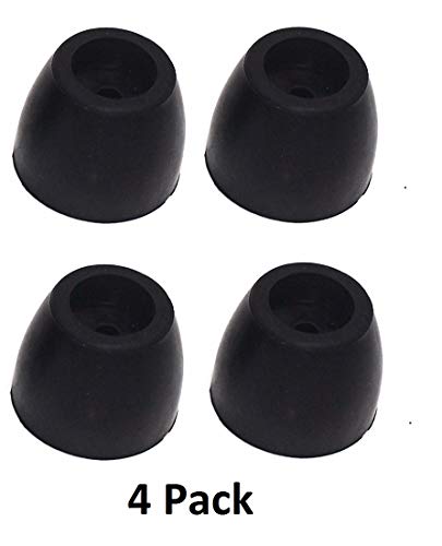 Jsp Manufacturing BU-TRL-LG-4-PACK 4-Pack Cargo Trailer Truck Replacement Ramp Door Rubber Bumper Stop Cone 2 Inch Tall thumb #1