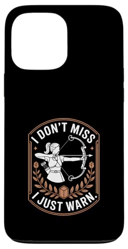 I Don't Miss I Just Warn Funny Archer �A�[�`�F���[ �X�}�z�P�[�X iPhone 13 Pro Max �p