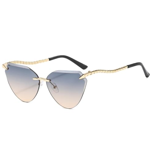 Lunettes de soleil œil de chat pour vos festivals et sorties urbaines punk