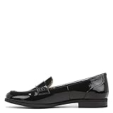 Naturalizer Womens Milo Loafer Black Patent 8 M