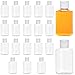 BELLE VOUS Contenitori Cosmetici Vuoti Trasparente Ricaricabili con Tappo a Scatto (Confezione da 20) - Bottigliette Plastica 60 ml - Flaconi per Gel, Lozioni, Balsami, Shampoo immagine
