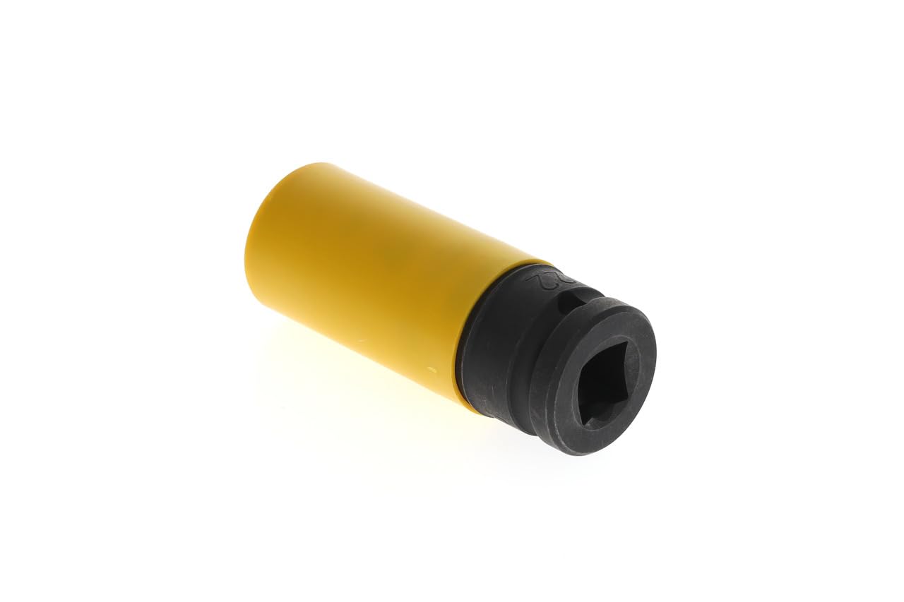 GEDORE K 19 LS 22 Impact Socket 1/2" with Protective Sleeve, 22 mm
