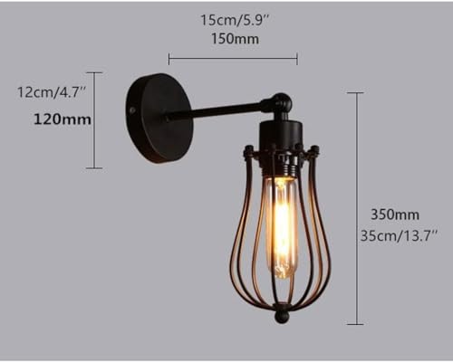 Lámpara de pared retro para iluminar barras de cocina y dormitorios 3