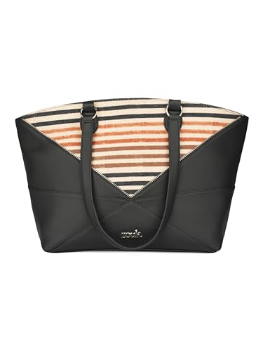 Image of ZOUK Rhea Kapoor Tote Bag - | Elegant Vegan Leather Tote for Women |