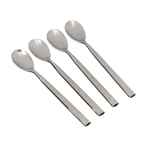 Towle Living 18/0 Forged Stephanie Iced Beverage Spoon (Set of 4), Stainless Steel