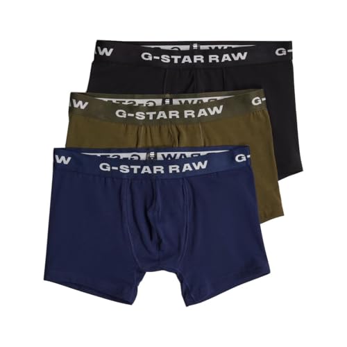 G-STAR Men's Pack of 3 Multi Boxer Shorts