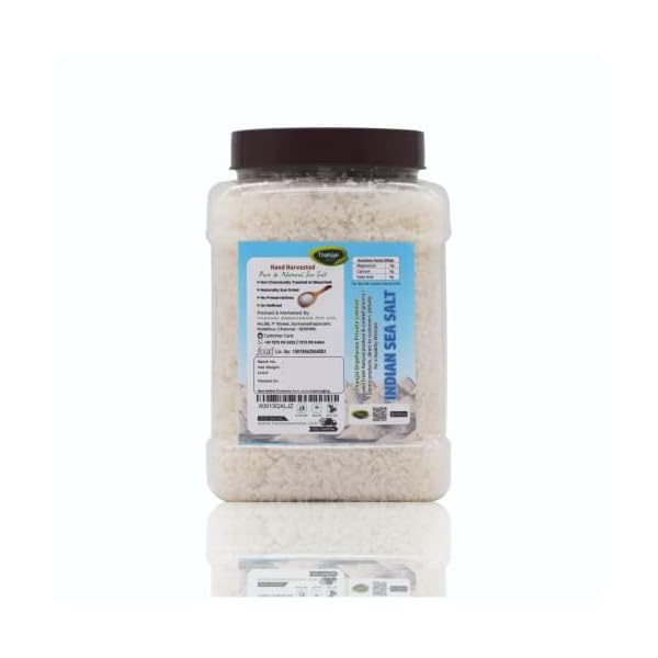 Thanjai Natural 5kg Indian Sea Salt, Aids Digestion, Flatulence, Rich