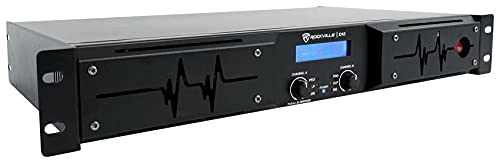 Rockville D12 5000w Peak/1400w RMS Power Amplifier 2 Channel Class D Pro/DJ Amp